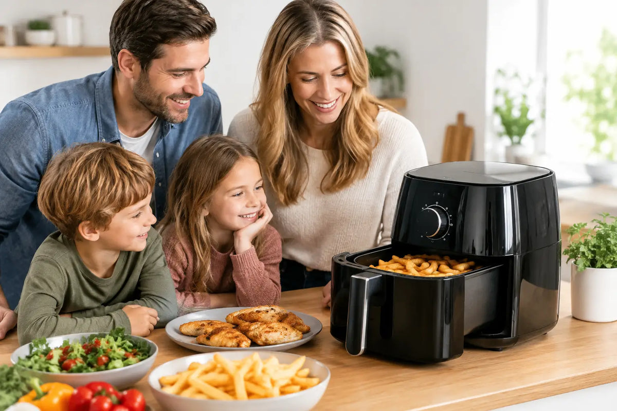 Heißluftfritteuse für Familien kaufen leicht gemacht