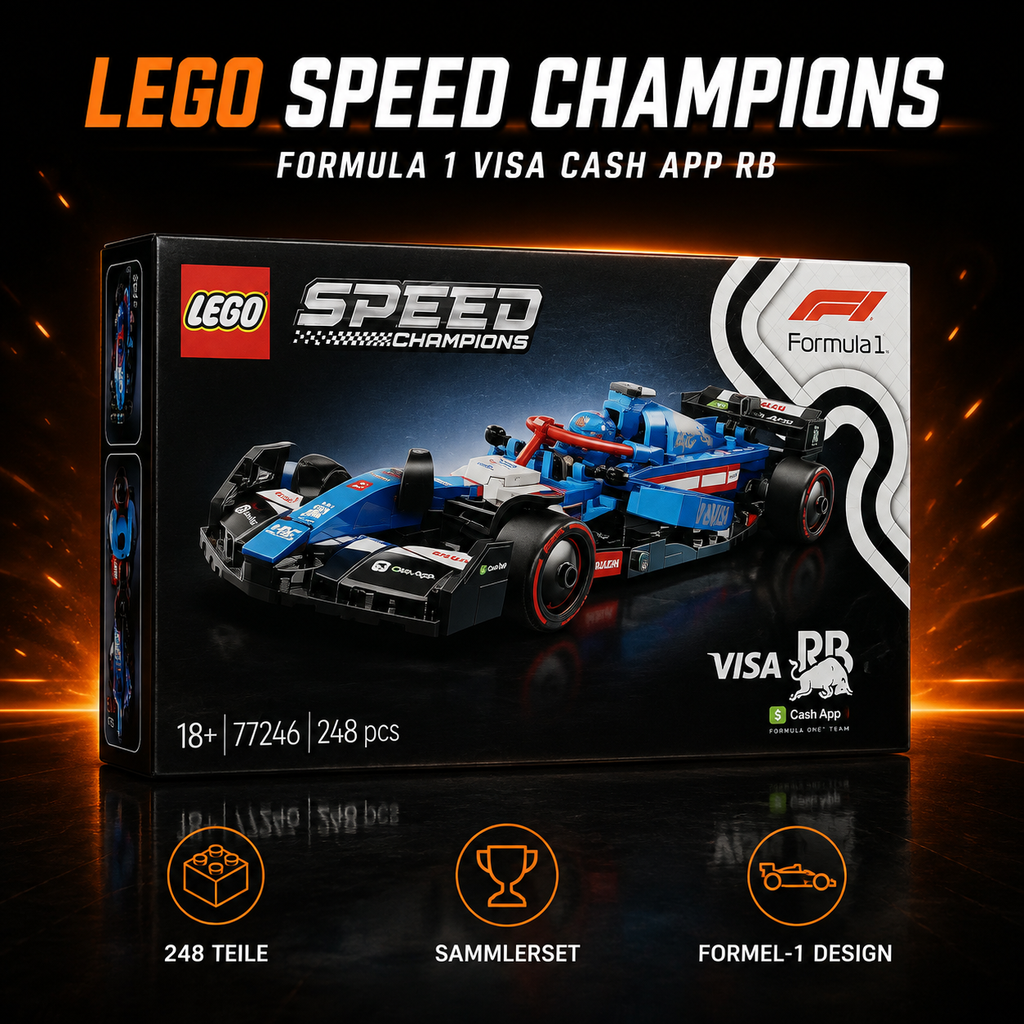 LEGO Speed Champions 77246 – Visa Cash App RB VCARB 01 F1® Rennauto