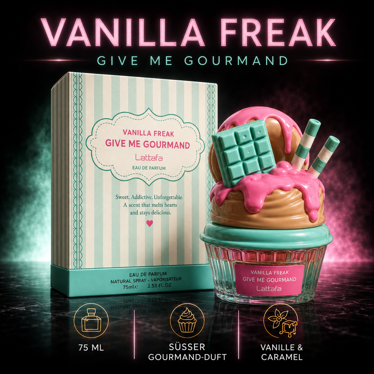 Vanilla Freak – Give Me Gourmand Eau de Parfum 75 ml