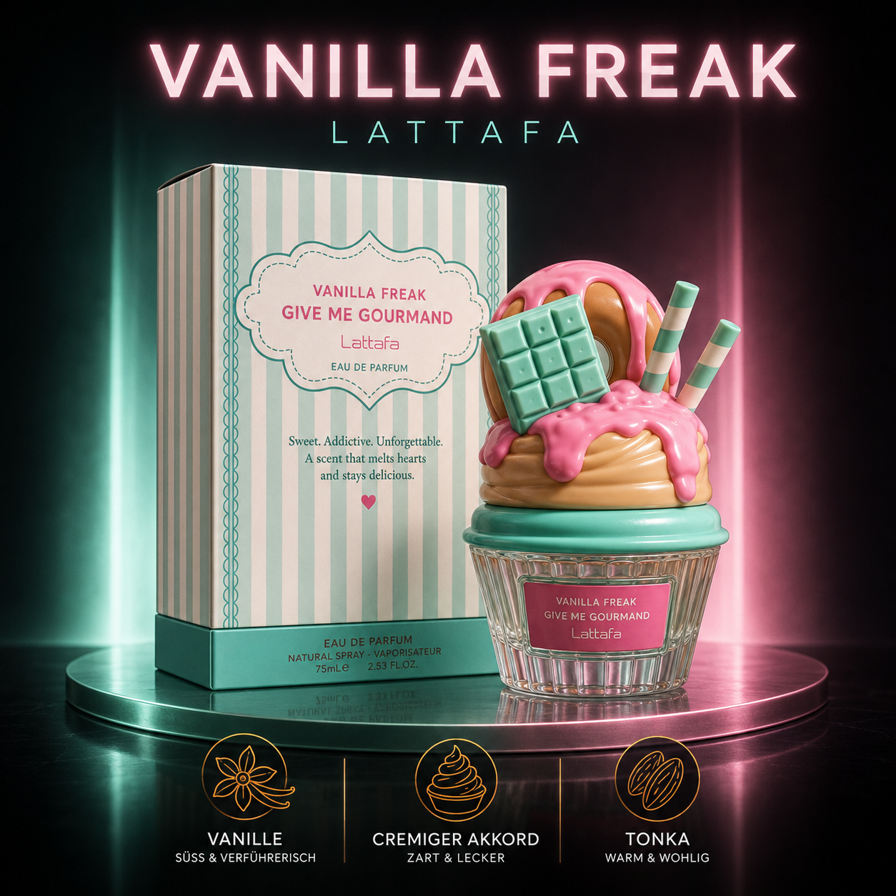 Vanilla Freak – Give Me Gourmand Eau de Parfum 75 ml
