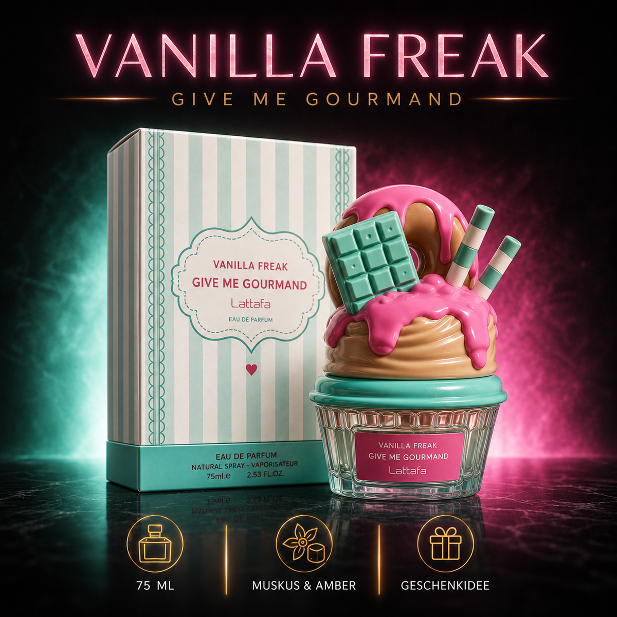 Vanilla Freak – Give Me Gourmand Eau de Parfum 75 ml