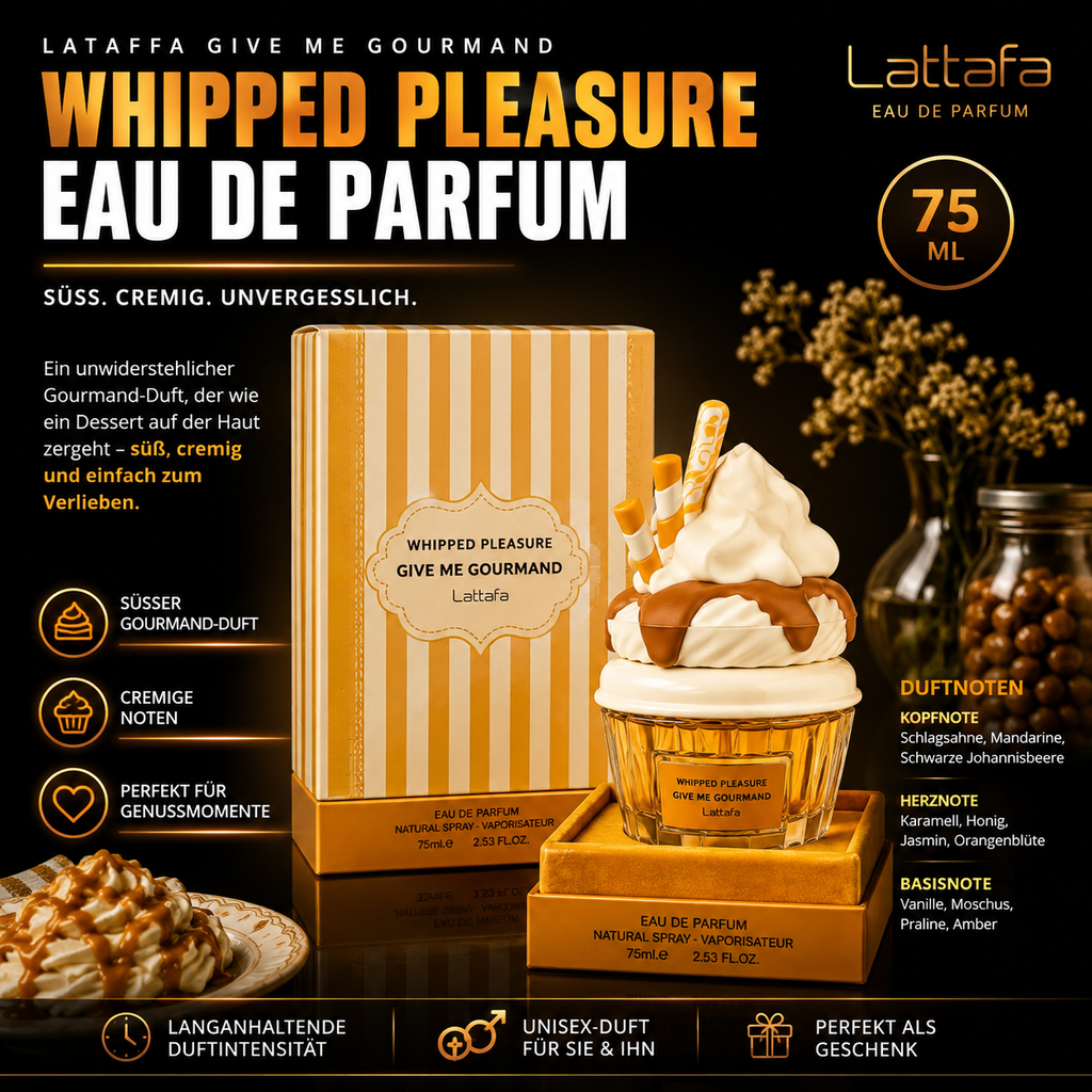 Lattafa Give Me Gourmand Whipped Pleasure Eau de Parfum 75 ml
