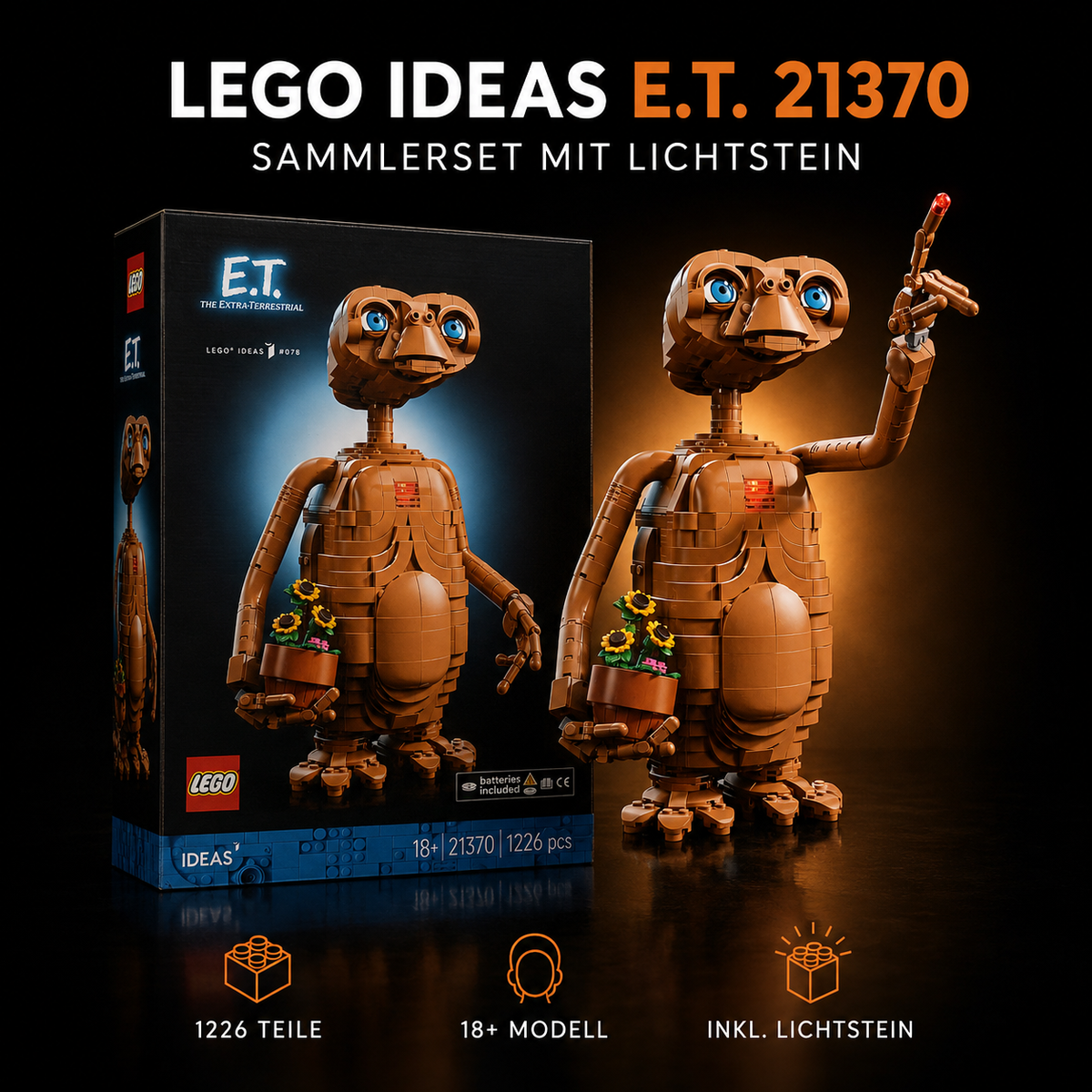LEGO® Ideas 21370 – E.T. der Außerirdische