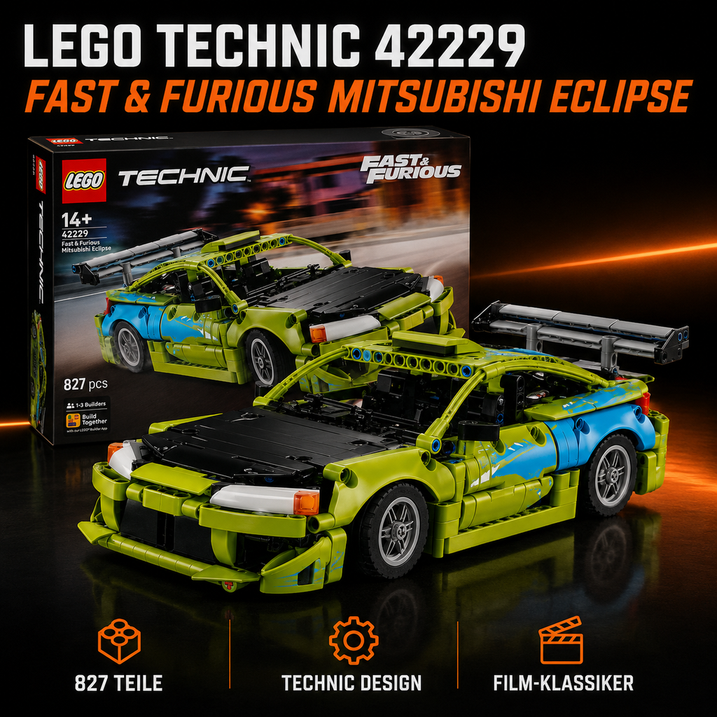 LEGO® Technic 42229 – Fast & Furious Mitsubishi Eclipse