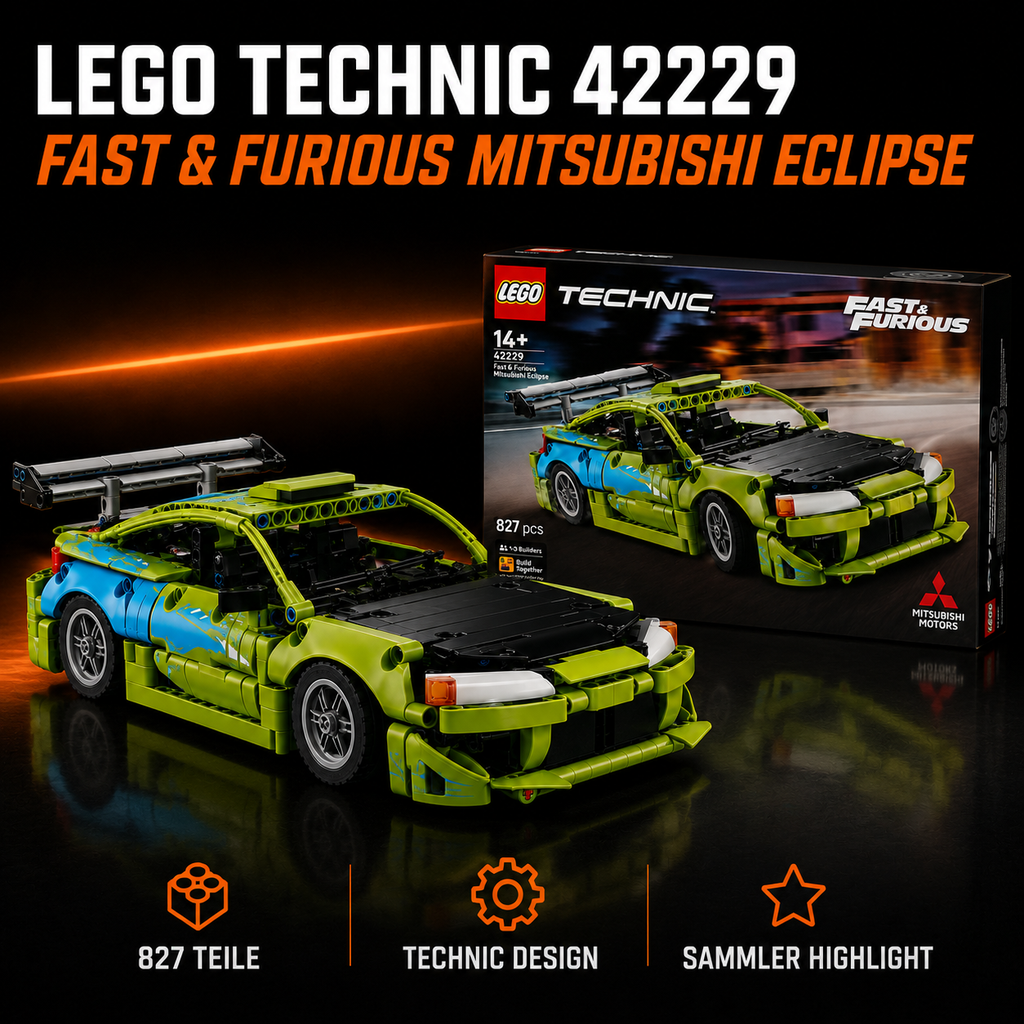 LEGO® Technic 42229 – Fast & Furious Mitsubishi Eclipse