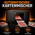 Automatischer Kartenmischer für 2 Kartendecks