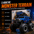 Gindoly RC Monstertruck 4WD – 2,4 GHz, 360° Stunts & All-Terrain