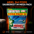 Ariel 3in1 Pods Alpine Mega Pack – 44 Waschmittel-Pods