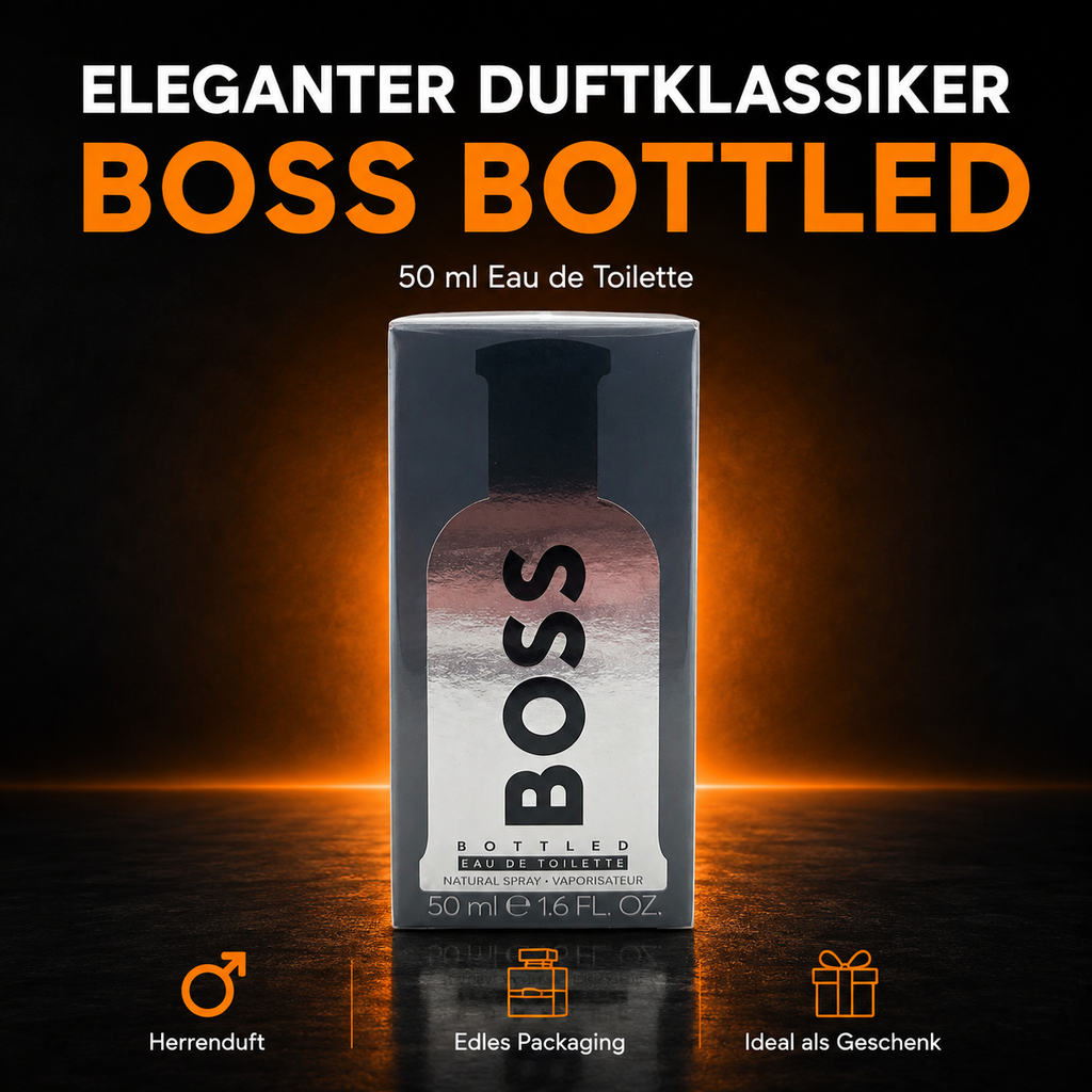 BOSS Bottled Eau de Toilette für Herren – 50 ml