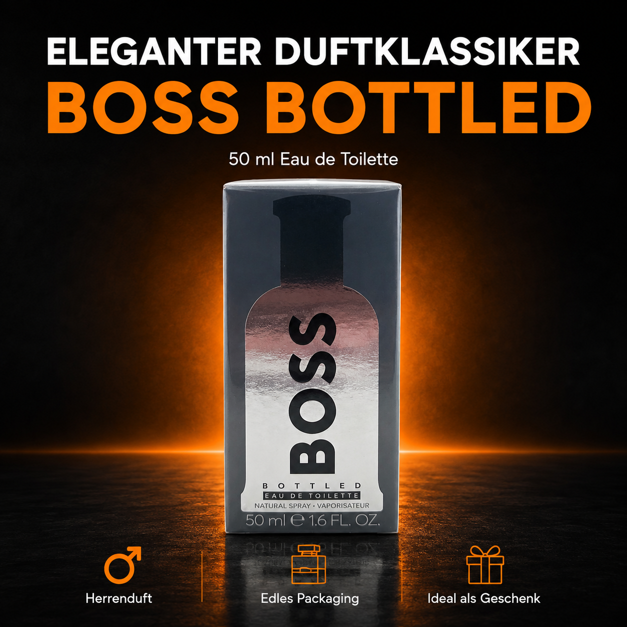 BOSS Bottled Eau de Toilette für Herren – 50 ml