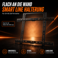 One For All Smart Line WM2400 TV-Wandhalterung – 24–65 Zoll, bis 50 kg