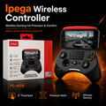 iPega PG-9028 Wireless Gaming Controller – Gamepad mit 2" Touchpad & Smartphone-Halter für Android, PC & Android TV