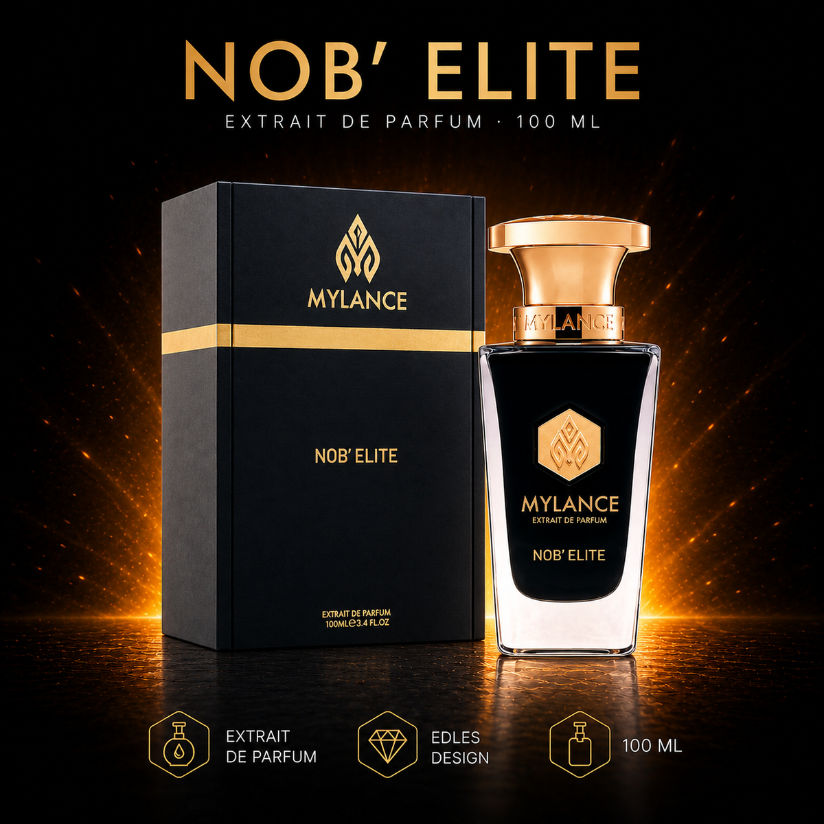 MYLANCE NOB’ ELITE Extrait de Parfum 100 ml