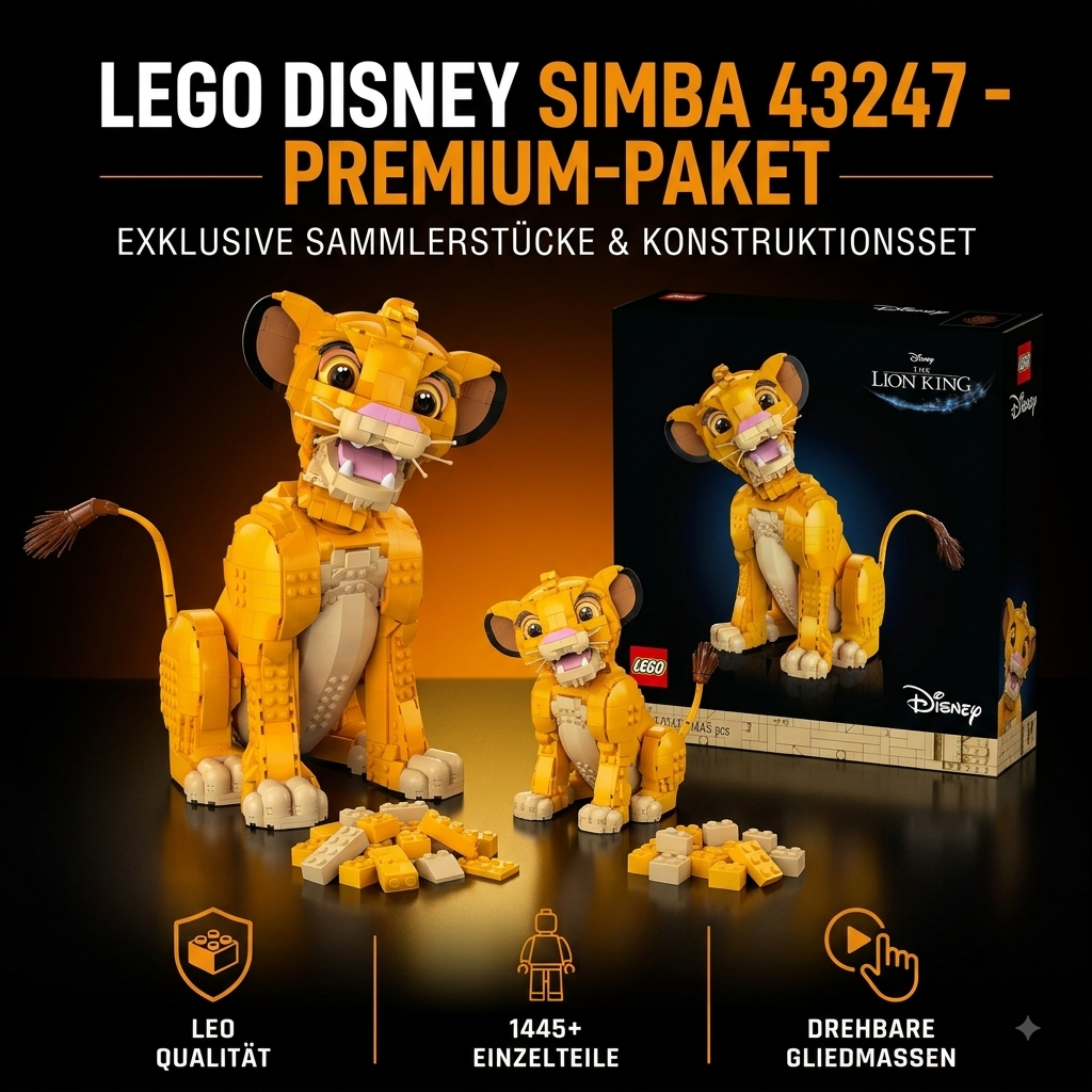 LEGO® ǀ Disney 43247 – Simba, der junge König der Löwen
