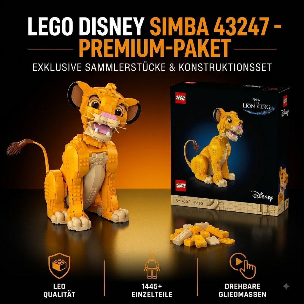 LEGO® ǀ Disney 43247 – Simba, der junge König der Löwen